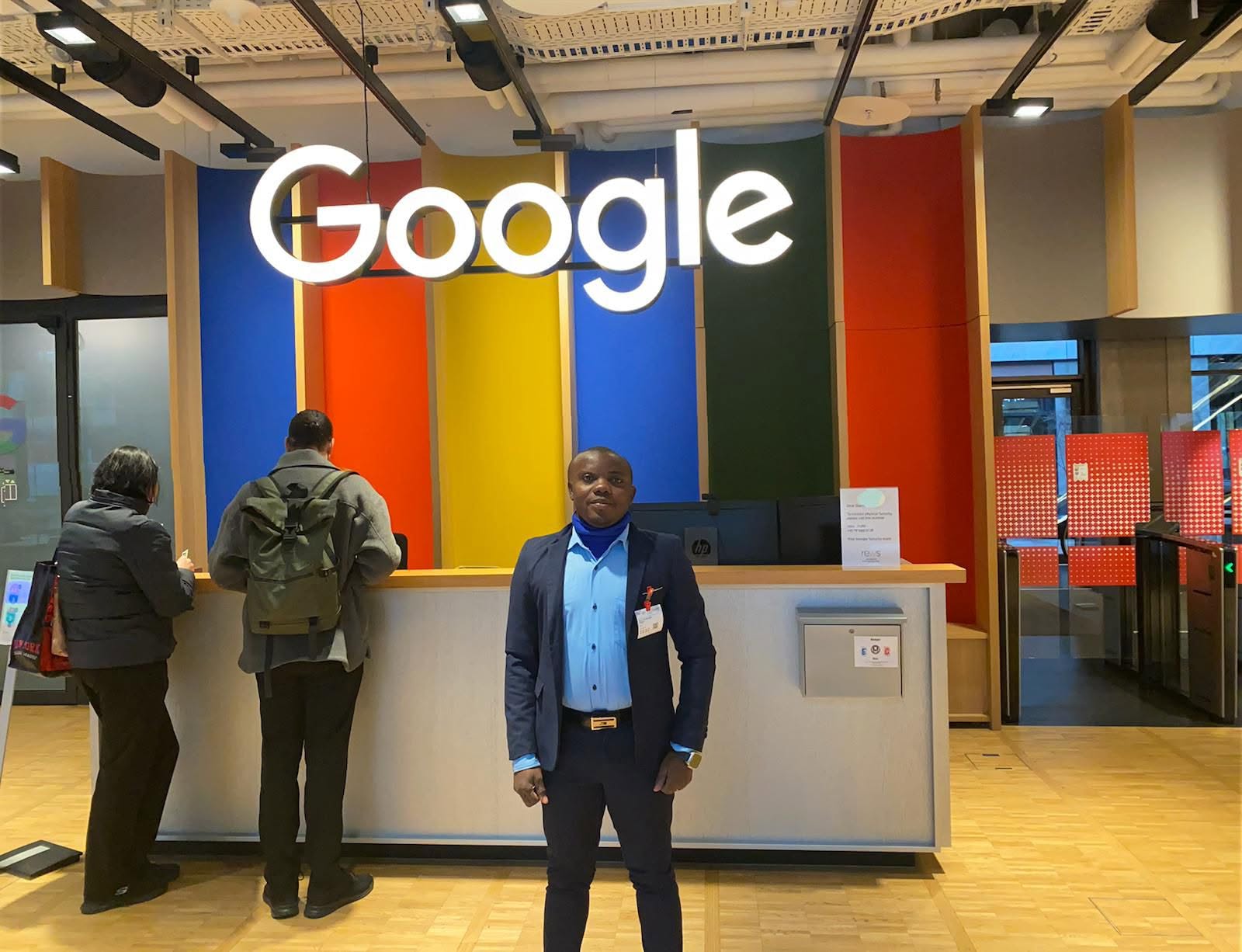 Dans les locaux de Google
